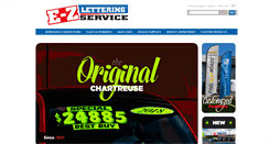 Desktop Screenshot of ezlettering.com